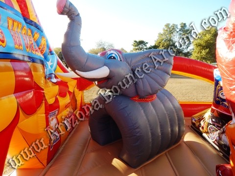 Carnival themed inflatable rentals for parties and events in Arizona
